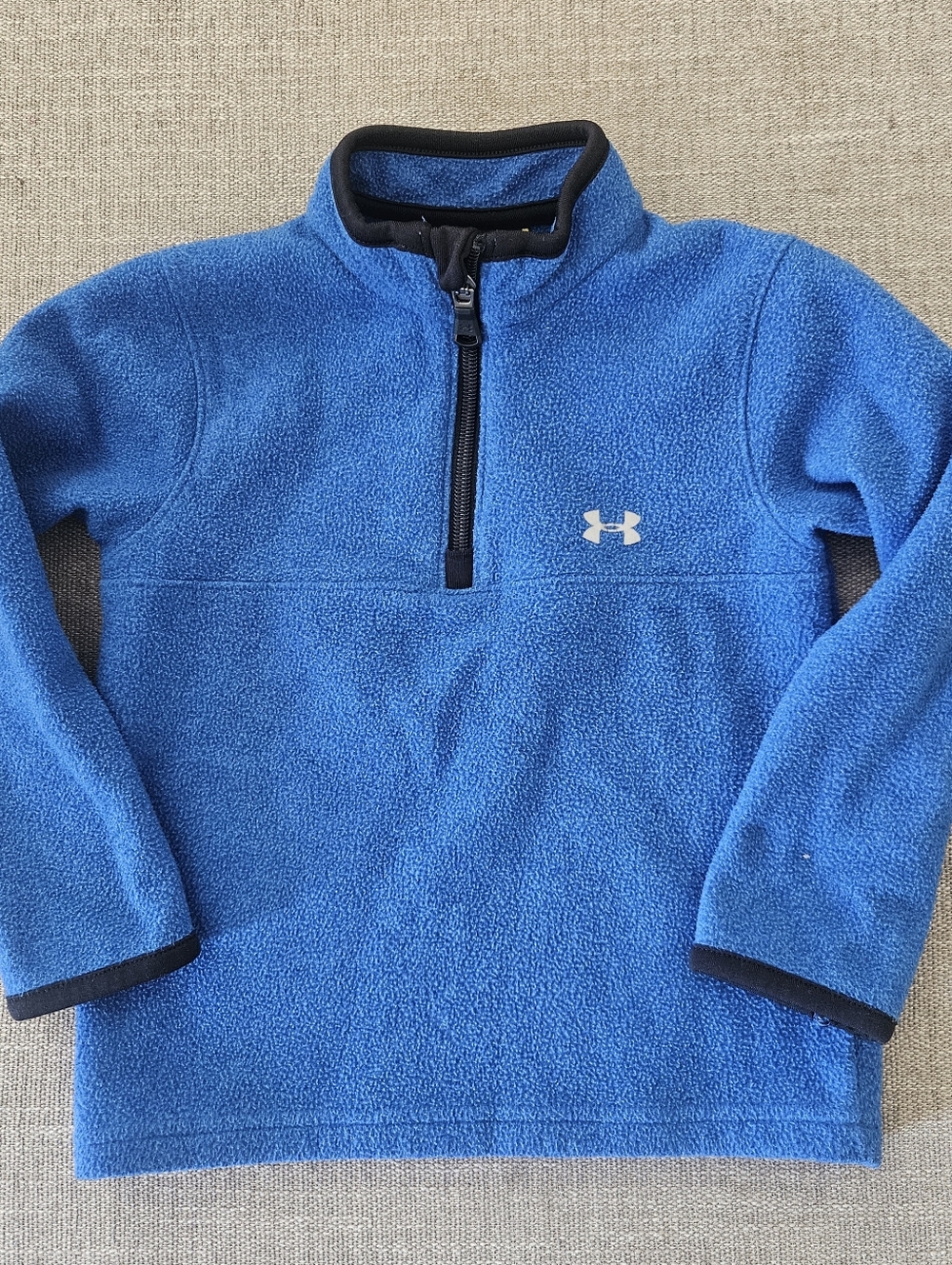Boys Under Armour 1/4 Zip Fleece Pullover Size 3t